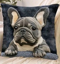 1 X Bellissimo Copricuscino Bulldog Francese Cuscini Decorativi Cane Francese