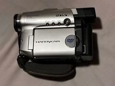 Sony Handy-cam DCR-DVD201 Digital Video Camera Recorder with Charger Tested And 