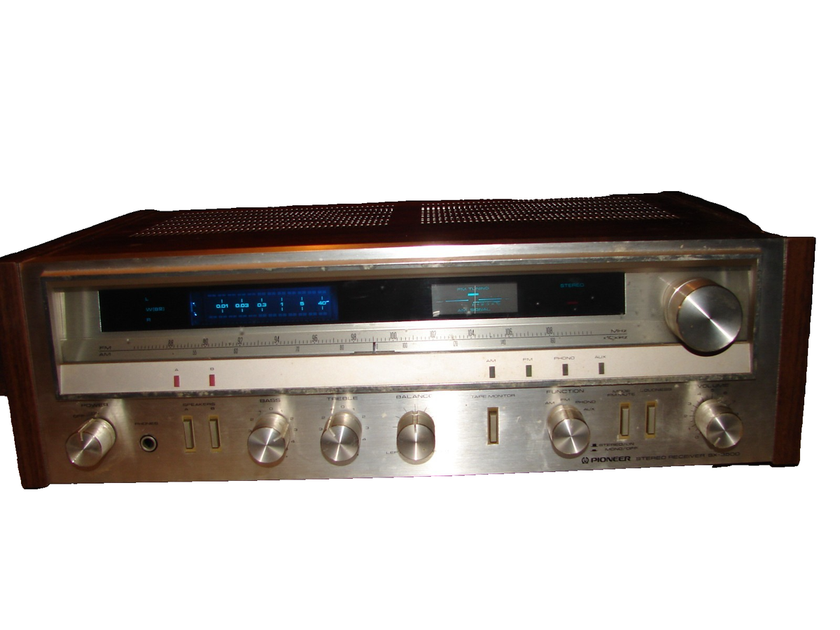 Vintage Pioneer Sx-3500 Am/fm Stereo Receiver 200w for sale online