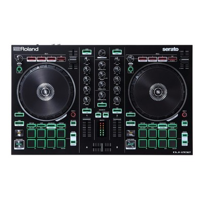 Roland DJ 202 Lightweight Two Channel Four Deck Serato DJ Controller PRO