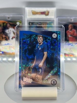 2025-26 Topps Uefa Club Competitions - Liam Delap #192 Blue Foil /150
