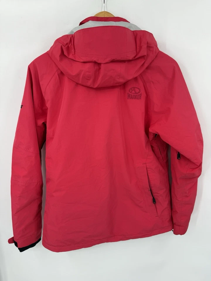Marker Hooded Winter GoreTex Snowboarding Ski Jacket Womens Size 8 Recco - Image 2 of 4