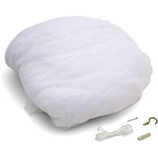 Durable Outdoor Mosquito Net - Fits Double Bed & Cots for Ultimate Protection