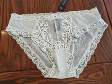 NWT NATORI FEATHERS HIPSTER PANTIES 753023 GN060 SPRING MINT L