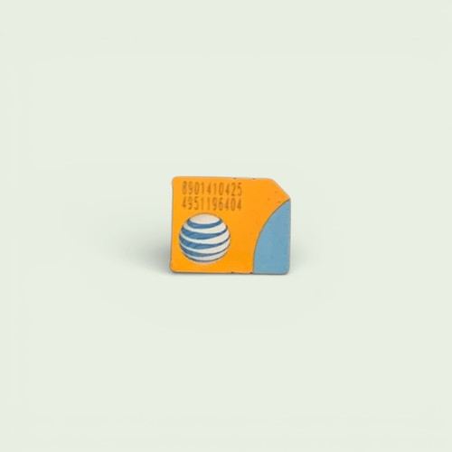 AT&T FACTORY Micro 4G LTE sim card for iphone 4 / 4s galaxy S 4/(Testing Only )
