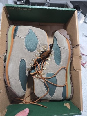 Danner Jag II Alpine Design Boots Falcon Gray Brown Green 32256 Women's Size 9.5
