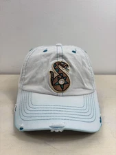Vintage Tucson Sidewinders Hat Cap Strap Back Mens White Blue MILB Baseball 90s