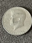 1776-1976- Kennedy Bicentennial Half Dollar— John F Kennedy