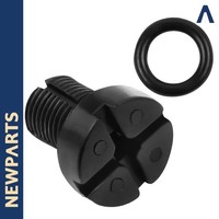 Purge-Schraube KüHlmittel FüR BMW Mini Baureihe 1 E81 E87 E88 Schwarz