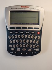 Franklin Spanish-English Merriam-Webster Electronic Dictionary Translator Tested