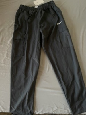 NWT $85 Nike NSW Woven Cargo Pants DK Smoke Grey Men s Size Small HJ0829-070 