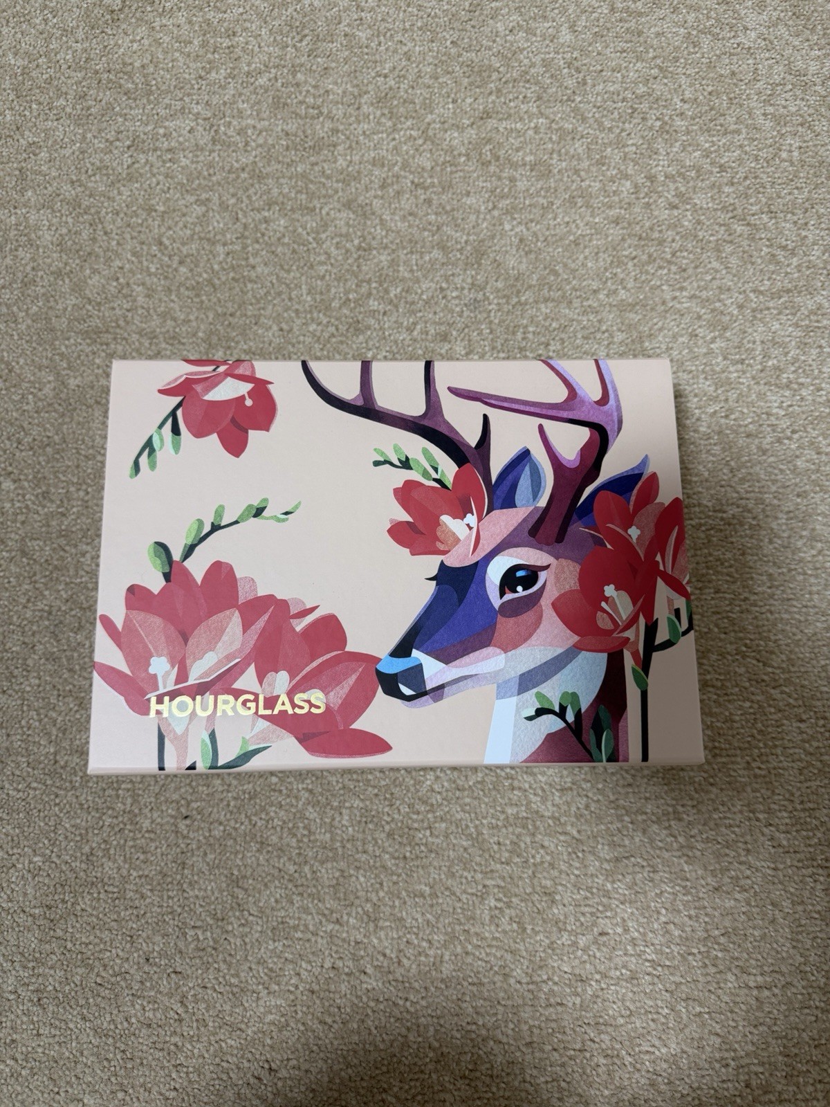 Hourglass Ambient Lighting Edit Deer Pattern Box
