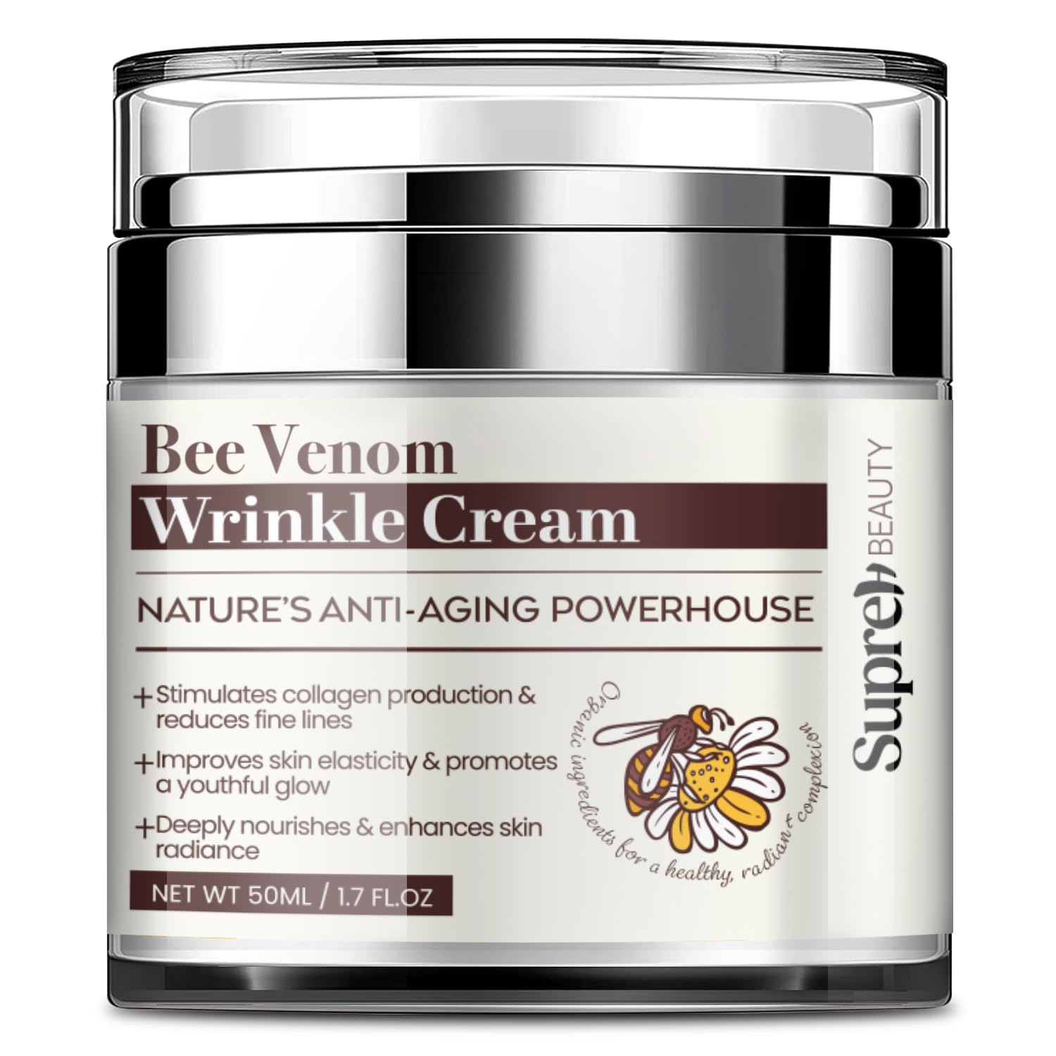 Bee Venom Wrinkle Cream: Wrinkle Cream for Women with Bee Venom Hyaluronic Acid