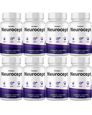 Neurocept- Advanced Formula Overall Brain Health Support Supplement- 8 Bottles