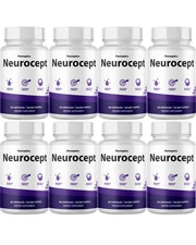 Neurocept- Advanced Formula Overall Brain Health Support Supplement- 8 Bottles