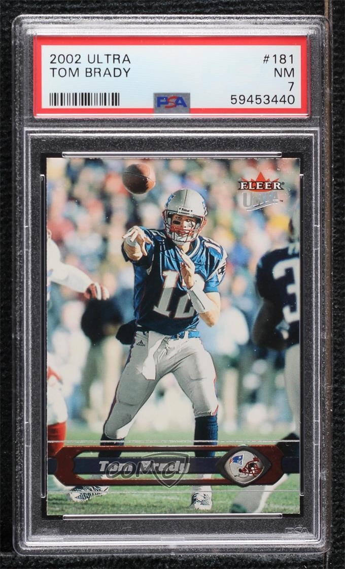 Fleer Tom Brady front