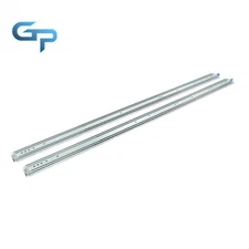 500lb Capacity Locking Drawer Slides 60" Heavy Duty Ball Bearing Glides