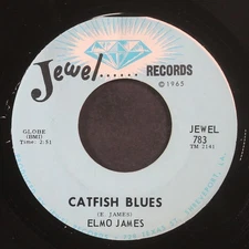 ELMO JAMES: catfish blues / make a little love JEWEL 7" Single 45 RPM