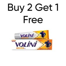 VOLINI GEL PAIN RELIEF MUSCLE JOINT NECK LOW BACK PAIN 75g Buy 2 Get 1 FREE