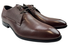 Browns Shoes Leather Oxford Dress Shoes Brown Size US 12 M EU 45