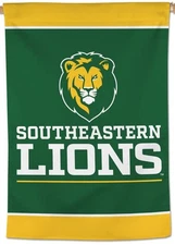 Southeastern Lions NCAA Basketball Metal Sign 12x8in College