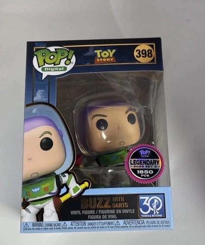BUZZ LIGHTYEAR With DARTS Funko Pop 1/1850 Pcs TOY STORY Pixar DISNEY