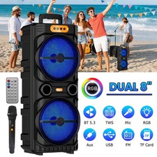 2000W Bluetooth 5.3 Lautsprecher Party Karaok...