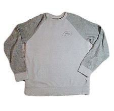Vans Men's Crewneck Sweatshirt Gray 2 Tone Size Medium