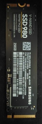 SAMSUNG 980 SSD 250GB NVMe M.2 Internal Solid State Drive MZVLQ250HBJD