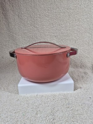 CARAWAY Non-Stick Ceramic 6.5 qt Dutch Oven/Stockpot w/Lid in Perracotta