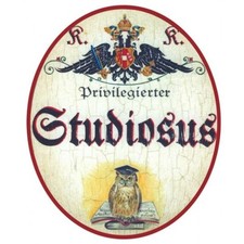 Studiosus Nostalgieschild