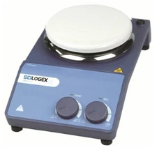 NEW Scilogex SCI340-Pro-T Circular-top LCD Digital Hotplate Stirrer