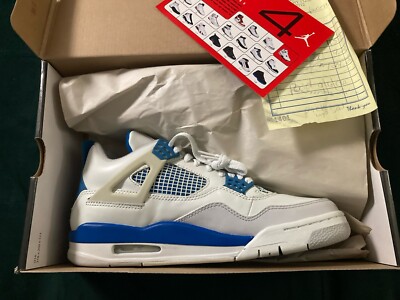Size 9.5 - Air Jordan 4 Retro 2006 Military Blue for sale  display picture 1
