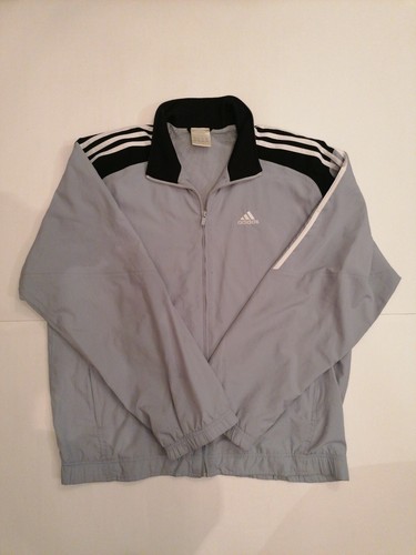 Adidas Felpa Tuta Jacket Vintage Anni 90 Taglia L/XL acetato | eBay