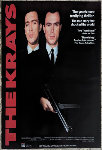 The Krays Video Movie Poster 1991 27X40 Rolled 1 Sheet