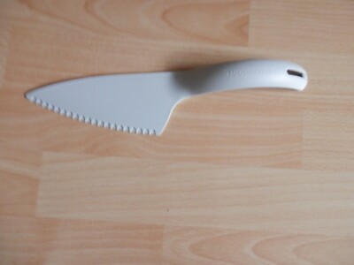 Tupperware Tortenheber / Tortenschneider / Tortenstück - hellgrau