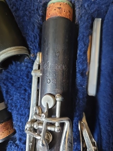 Selmer 103 Grenadillholz Bb Klarinette mit Original Koffer + Yamaha Mundstück - Bild 7 von 9