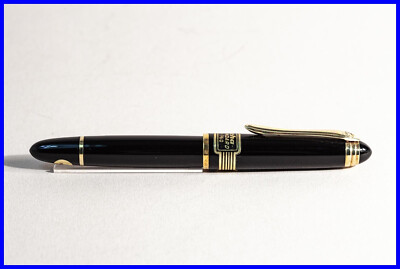 1950s GEHA 760 Standard Kolben Füller Reservetank mit BREITER 14K 585 Gold Feder