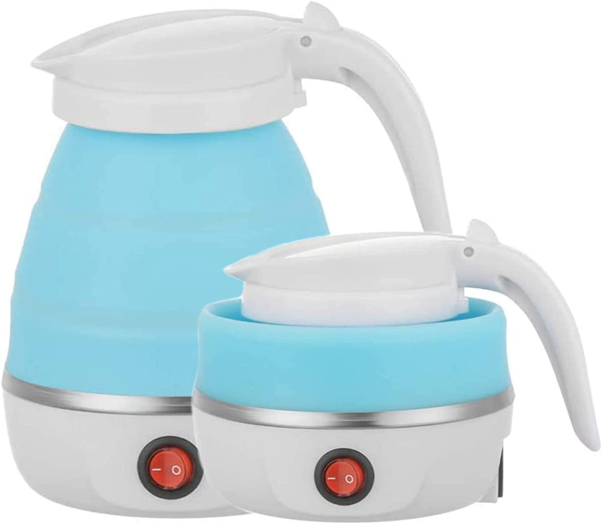 Travel Kettle Electric Small Foldable Portable Kettle,Silicone Collapsible  Heati | eBay