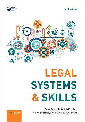 Legal Systems & Skills by Embley, Judith, Goodchild, Peter, Shephard, Catherine
