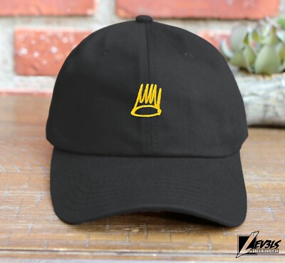 キャップ J. Cole Born Sinner Crown hat BORN SINNER CROWN EMBROIDERED BASEBALL CAP ADJUSTABLE J COLE DAD