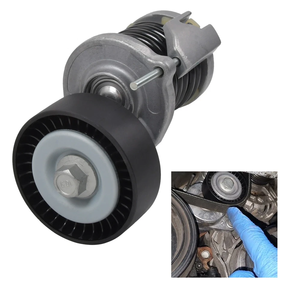 Drive Belt Tensioner Pulley For VW Audi Skoda Seat 1.6 1.9 2.0 TDI Diesel T38427 - Image 3 of 4