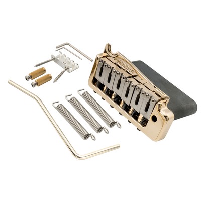 Wilkinson WVP-SB Gold 54mm Guitar Tremolo Bridge Steel Saddles Block For Strat