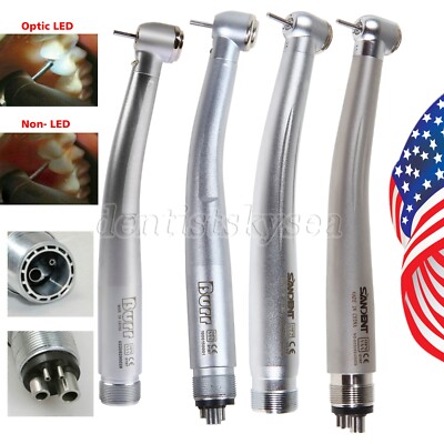 Dental Fiber Optic LED E-generator/ High Speed Handpiece 2HOLE/4H UDM