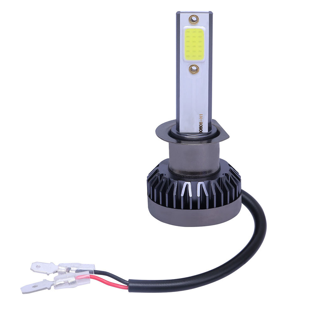 Stone Banks Mini H1+H1 LED Headlight Fog Light Combo Kit – 4 Bulbs, 6000K, 72000LM, 360W, 9-32V