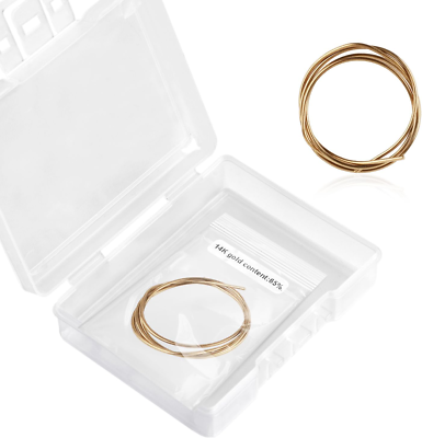 #ad #ad 14K Gold Solder Wire 6.3 Inch Easy Melt Jewelry Repair Welding Flux 1325°F $24.99