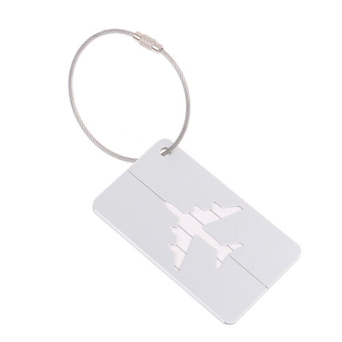 Aluminum Alloy Travel Luggage Tags Baggage Suitcase Address Tag Label =s= - Picture 15 of 19