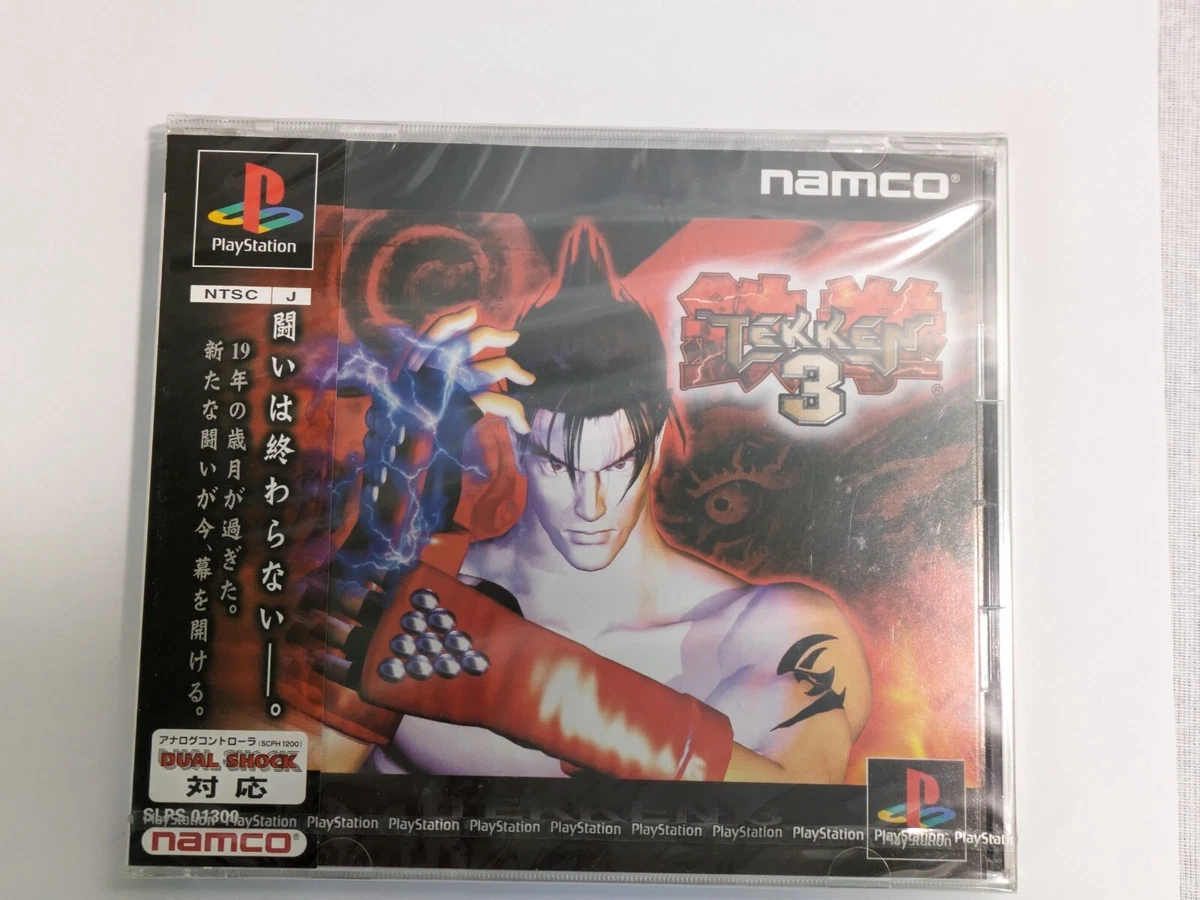 PS1 Playstaion1 TEKKEN 3 Video Game NTSC J Factory Sealed