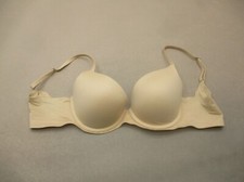 34C Aerie Womens Beige Padded Underwire Back Closure Adjustable Push-Up Bra 8R
