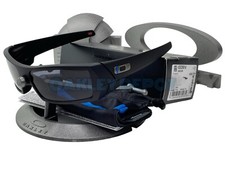       OAKLEY GASCAN 009014 THIN BLUE LINE MATTE BLACK/GREY SUNGLASSES